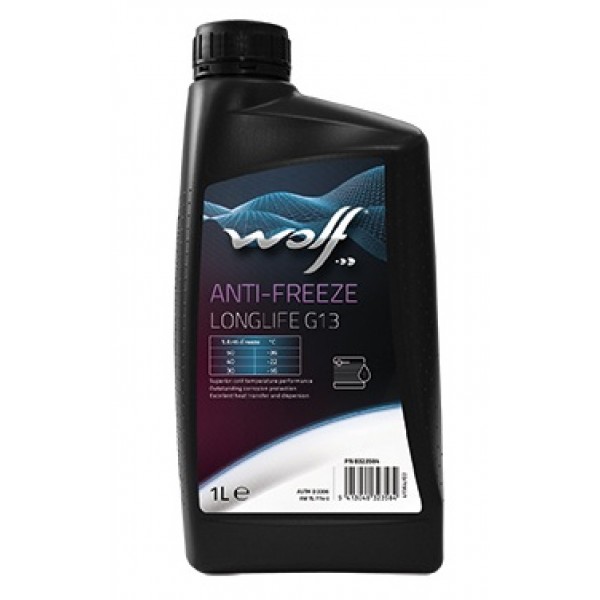 Антифриз WOLF ANTIFREEZE G13 виолетов концентрат * 1л.